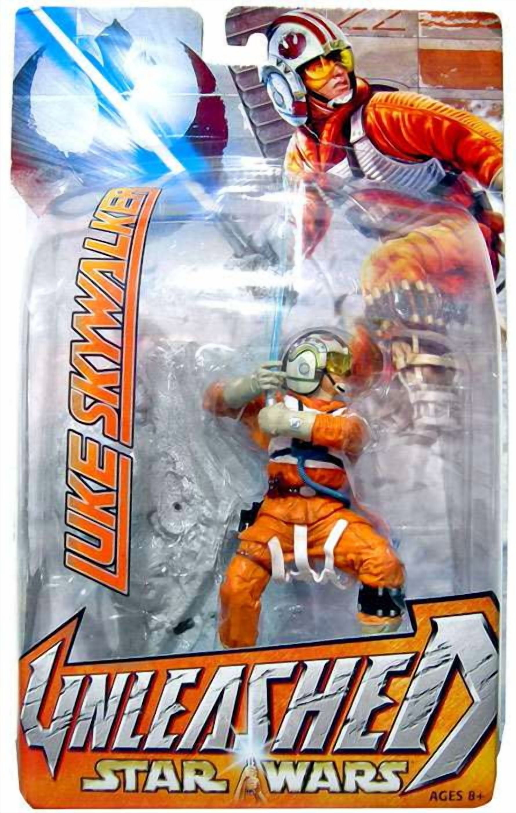 Star Wars Unleashed Series 7 Luke Skywalker Action Figure [-Wing 
