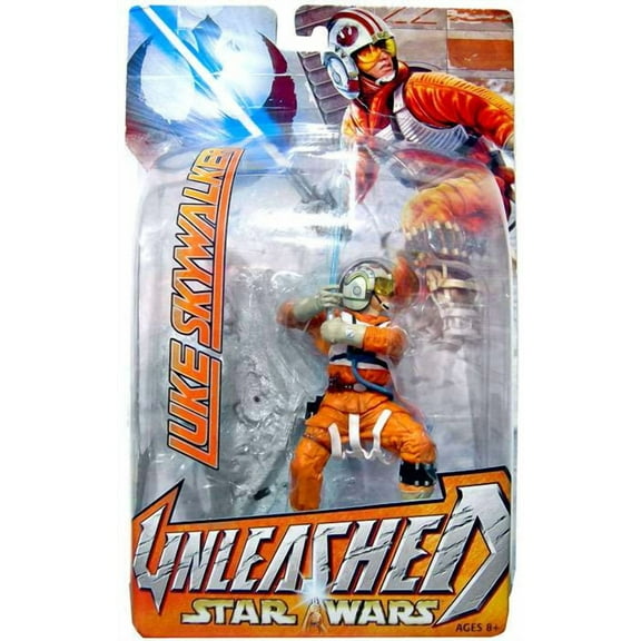 Star Wars Unleashed Series 7 Luke Skywalker Action Figure [-Wing Pilot]