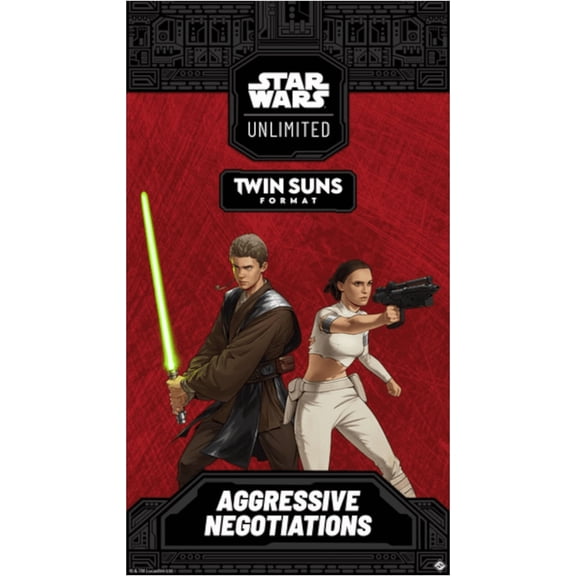 Star Wars: Unlimited Aggressive Negotiations: Anakin Skywalker and Padme Amidala Twin Suns Deck Twin Suns Deck