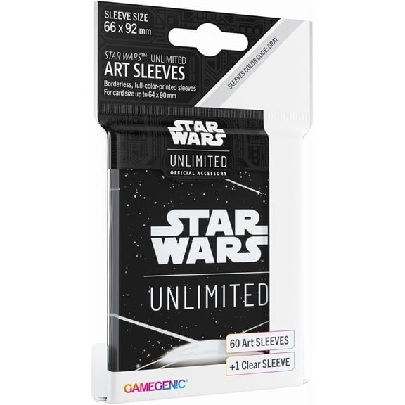 Star Wars Unlimited TCG Twilight of the Republic Art Sleeves Card Back White By Fantasy Flight Games