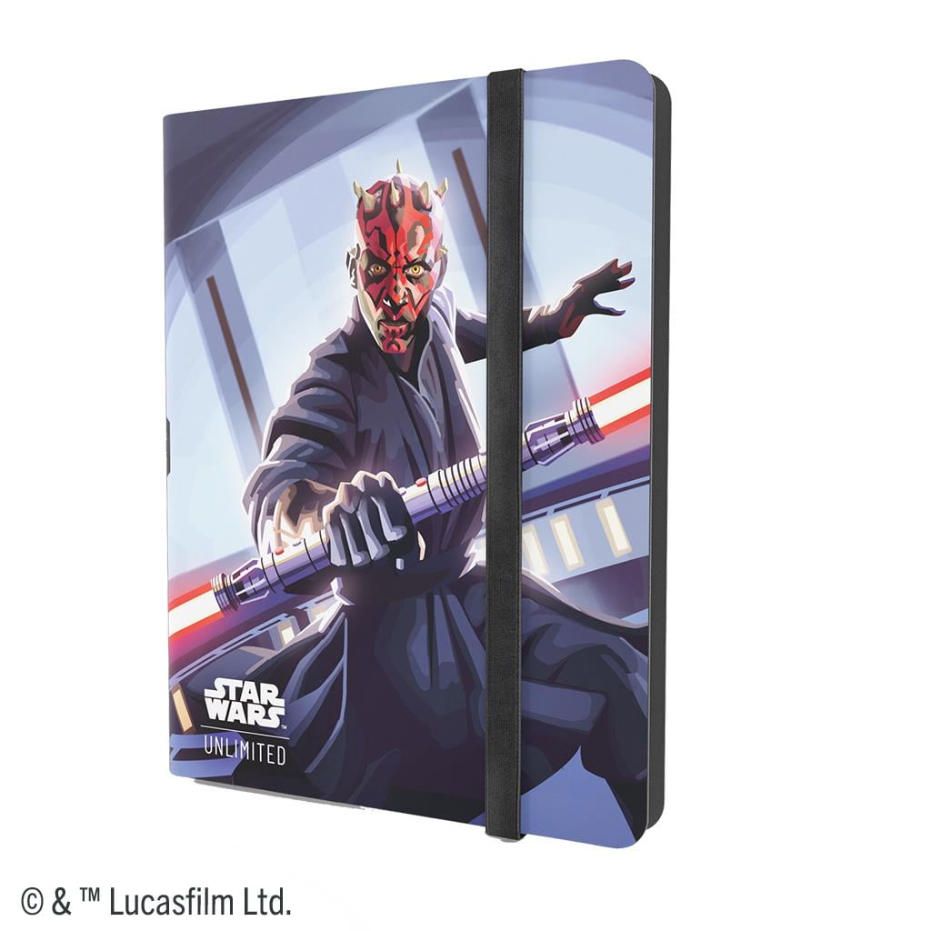 Star Wars Unlimited Legends of the Force Casual Album 18 Pkt Qui-Gon Jinn/Darth Maul By Gamegenic