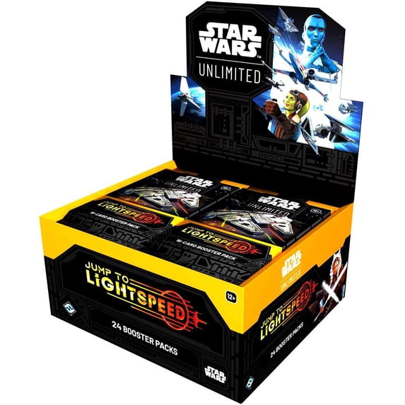 Star Wars: Unlimited Trading Card Game Jump to Lightspeed Booster Box (24 Packs)