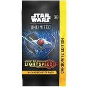 Collectible Star Wars Unlimited Jump to Lightspeed Carbonite Edition Booster Pack 16 Cards