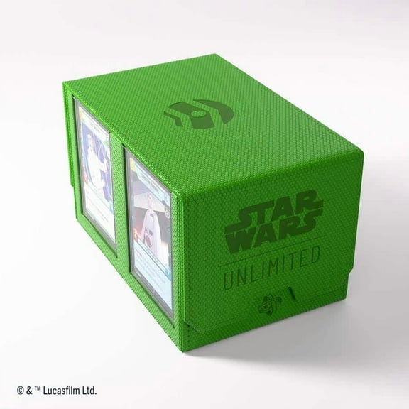 Gamegenic Star Wars Unlimited Double Deck Pod Green