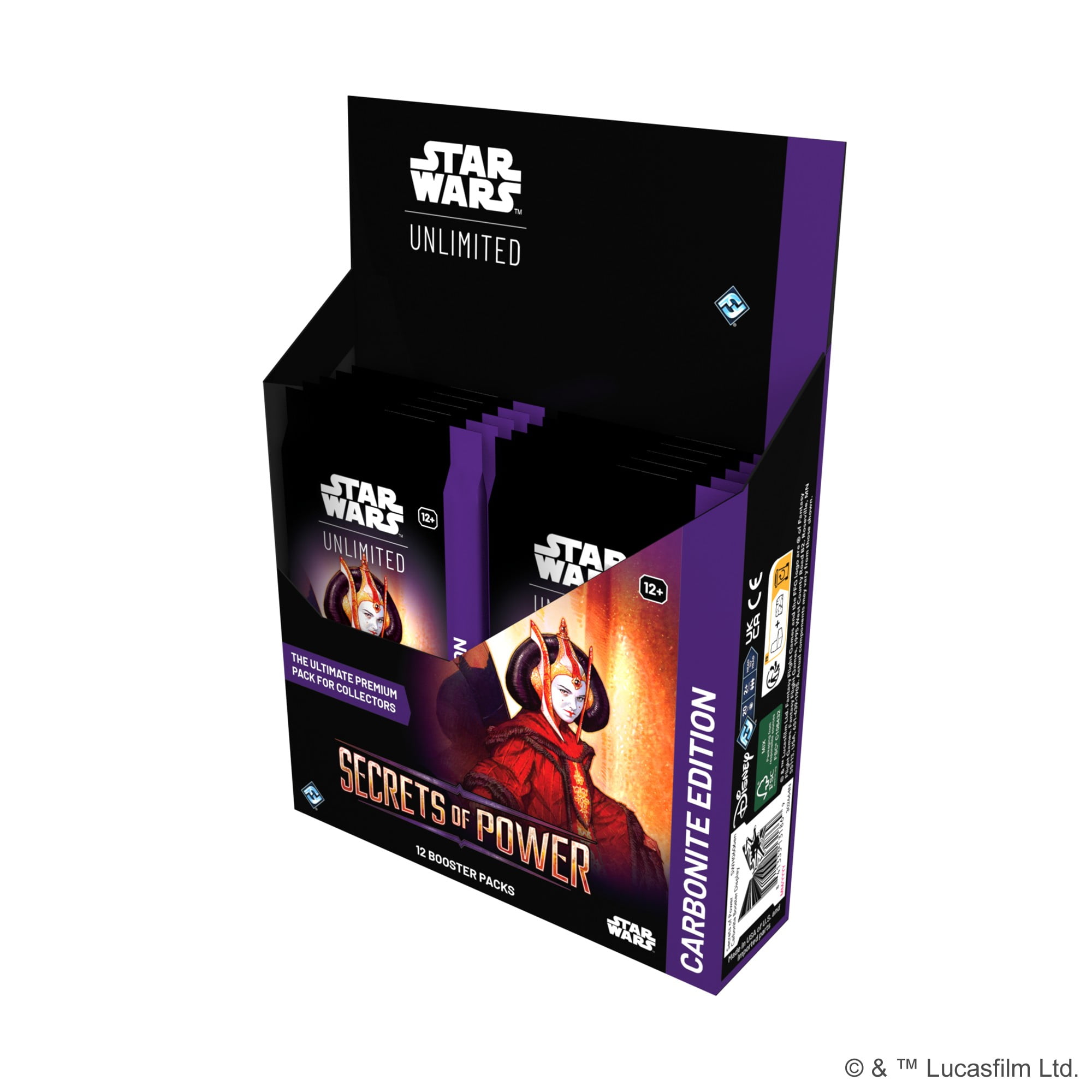 Star Wars Unlimited TCG Secrets of Power Carbonite Booster Box By Fantasy Flight Games