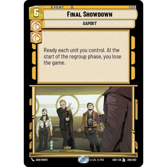 Star Wars: Unlimited Shadows of the Galaxy Legendary Final Showdown #208