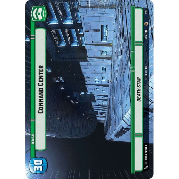 Star Wars: Unlimited Spark of Rebellion Common Command Center #289 (Hyperspace)