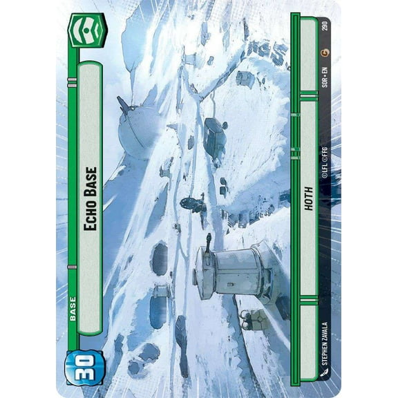 Star Wars: Unlimited Spark of Rebellion Common Echo Base #290 (Hyperspace)