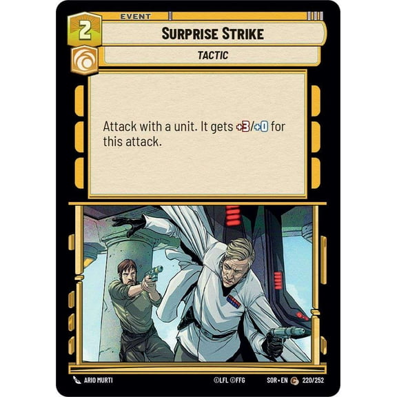 Star Wars: Unlimited Spark of Rebellion Common Surprise Strike #220