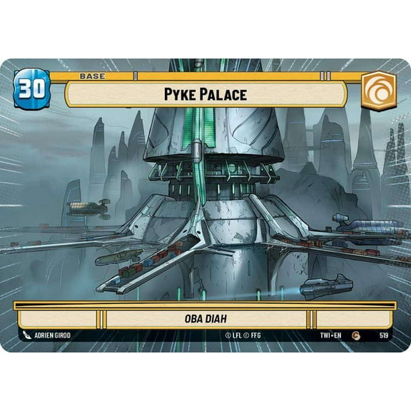 Star Wars: Unlimited Twilight of the Republic Common Pyke Palace // Battle Droid #519 // T03 (Hyperspace)