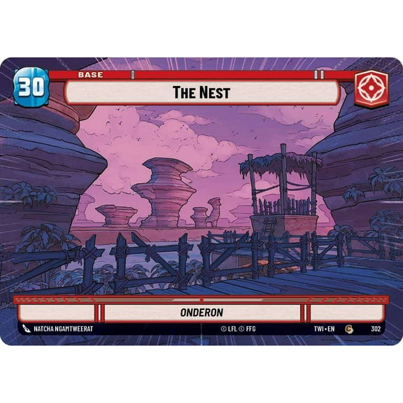 Star Wars: Unlimited Twilight of the Republic Common The Nest // Battle Droid #302 // T03 (Hyperspace)