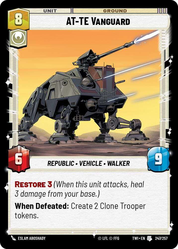 トミーダイレクト　スターウォーズ　AT-TE Star Wars AT-TE Action Figures for Preschool Classroom Aid