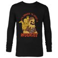 thumbnail image 1 of Star Wars Upset a Wookiee Disney 100 Artists Series D100 - Long Sleeve T-Shirt for Men - Customized-Black, 1 of 5