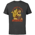 thumbnail image 1 of Star Wars Upset a Wookiee Disney 100 Artists Series D100 - Short Sleeve Cotton T-Shirt for Adults - Customized-Charcoal, 1 of 5