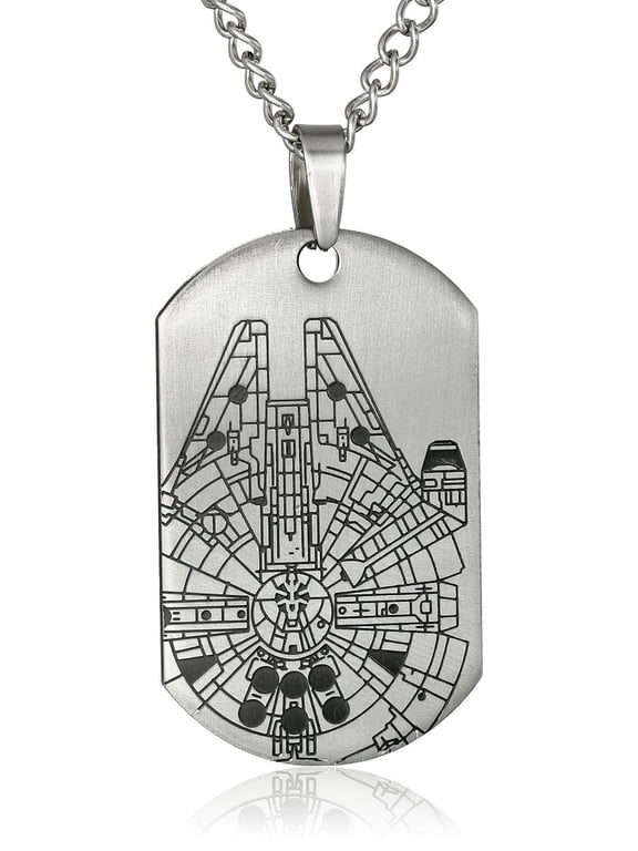 VII Force Awakens Millennium Falcon Necklace