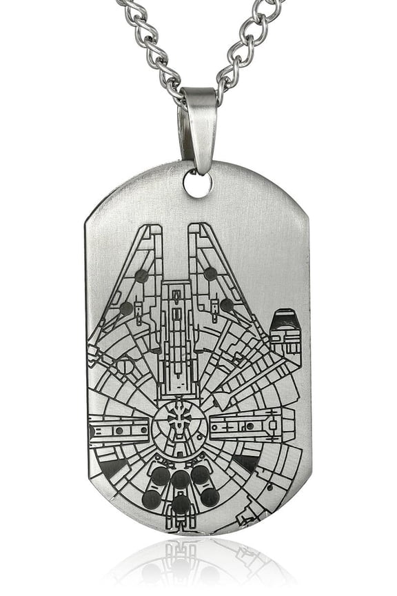 VII Force Awakens Millennium Falcon Necklace