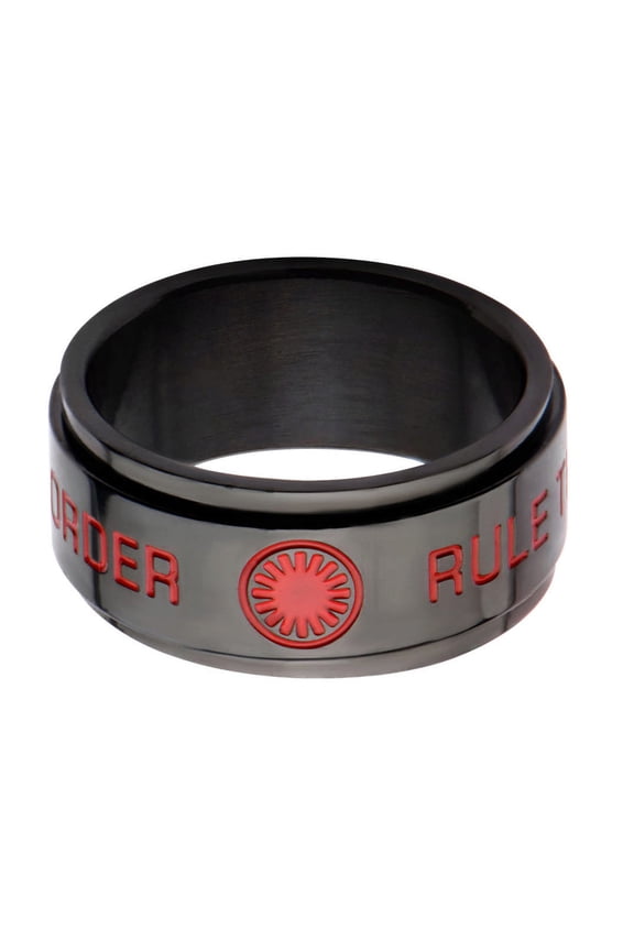 Star Wars VII: The Force Awakens First Order Spinner Stainless Steel Ring | 12