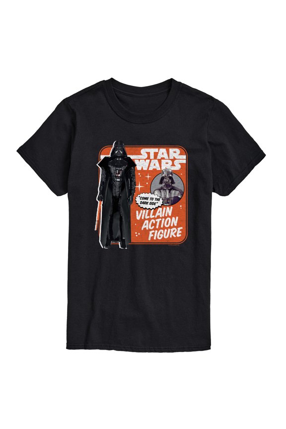 - Vader Action Figure - Men's Short Sleeve Graphic T-Shirt