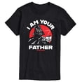 thumbnail image 1 of Star Wars - Vader Am Your Father - Men's Short Sleeve Graphic T-Shirt, 1 of 4