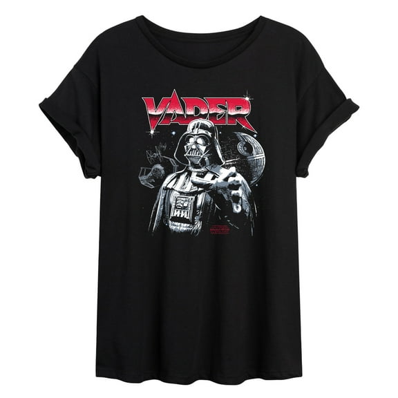 Star Wars - Darth Vader Band - Women's Oversized Tee
