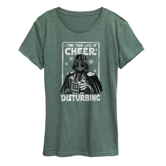 Star Wars - Vader Cheer Women's Short Sleeve Graphic T-Shirt