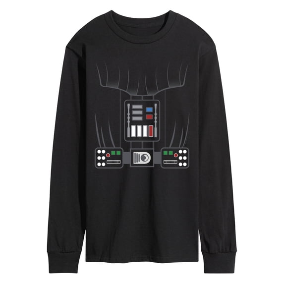 Star Wars - Vader Costume Men's Long Sleeve Graphic T-Shirt
