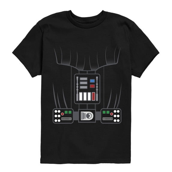 Star Wars - Vader Costume - Youth Boys Short Sleeve Graphic T-Shirt