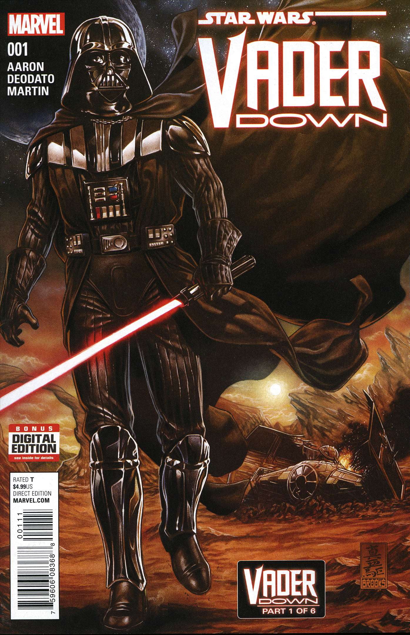 Star Wars: Vader Down #1 VF ; Marvel Comic Book