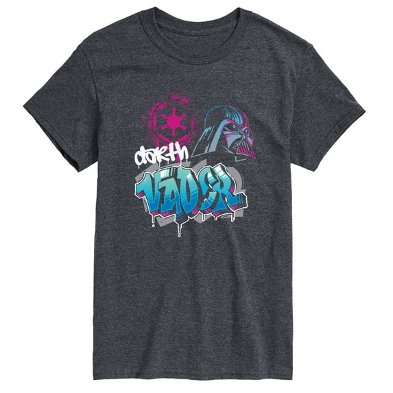 Star Wars - Vader Graffiti Men's Short Sleeve Graphic T-Shirt