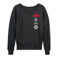 thumbnail image 1 of Star Wars - Darth Vader Icons - Women's French Terry Pullover Sweatshirt, 1 of 4