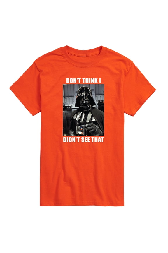 - Vader Meme - Men's Short Sleeve Graphic T-Shirt