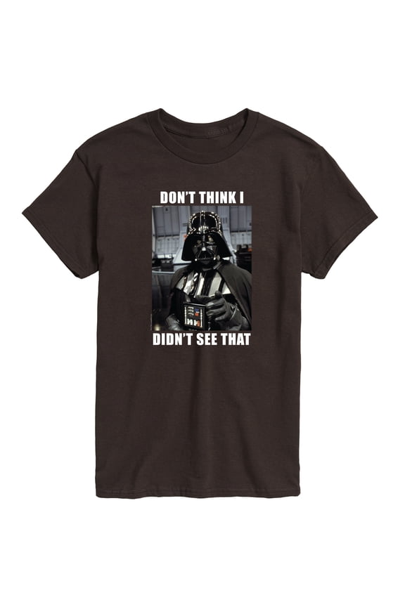 - Vader Meme - Men's Short Sleeve Graphic T-Shirt