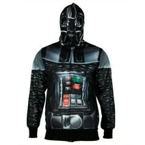 Star Wars - Vader is Here All Over Costume Zip Hoodie - Medium