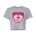 thumbnail image 1 of Star Wars - Valentine Bb8 Collegiate - Juniors Cropped Graphic T-Shirt, 1 of 5