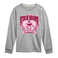 thumbnail image 1 of Star Wars - Valentine Bb8 Yoda and friends Collegiate - Toddler And Youth Long Sleeve Graphic T-Shirt, 1 of 5
