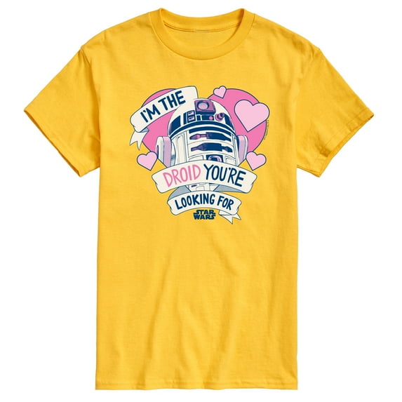 Star Wars - Valentine Droid You're Looking For - Men's Short Sleeve Graphic T-Shirt