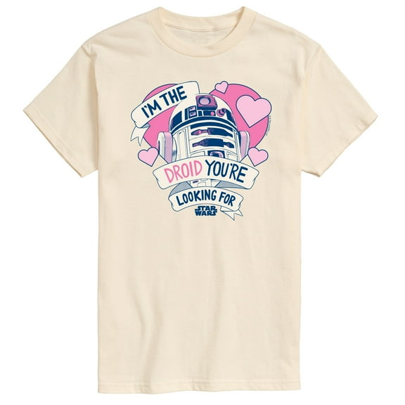 Star Wars - Valentine Droid You're Looking For - Men's Short Sleeve Graphic T-Shirt