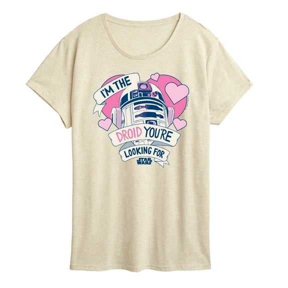 Star Wars - Valentine Droid You're Looking For - Women's Short Sleeve Graphic T-Shirt