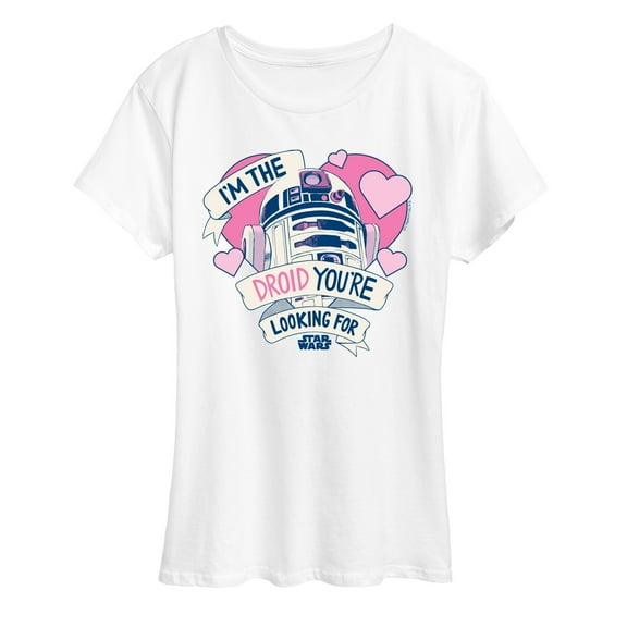 Star Wars - Valentine Droid You're Looking For - Women's Short Sleeve Graphic T-Shirt