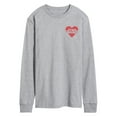 thumbnail image 1 of Star Wars - Valentine Heart Logo - Men's Long Sleeve Graphic T-Shirt, 1 of 5