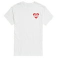 thumbnail image 1 of Star Wars - Valentine Heart Logo - Men's Short Sleeve Graphic T-Shirt, 1 of 5