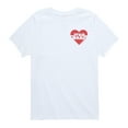 thumbnail image 1 of Star Wars - Valentine Heart Logo - Toddler And Youth Short Sleeve Graphic T-Shirt, 1 of 5