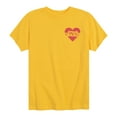 thumbnail image 1 of Star Wars - Valentine Heart Logo - Toddler And Youth Short Sleeve Graphic T-Shirt, 1 of 5
