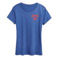 thumbnail image 1 of Star Wars - Valentine Heart Logo - Women's Short Sleeve Graphic T-Shirt, 1 of 5