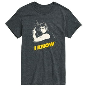 Star Wars - Valentine Han Solo I Know - Men's Short Sleeve Graphic T-Shirt