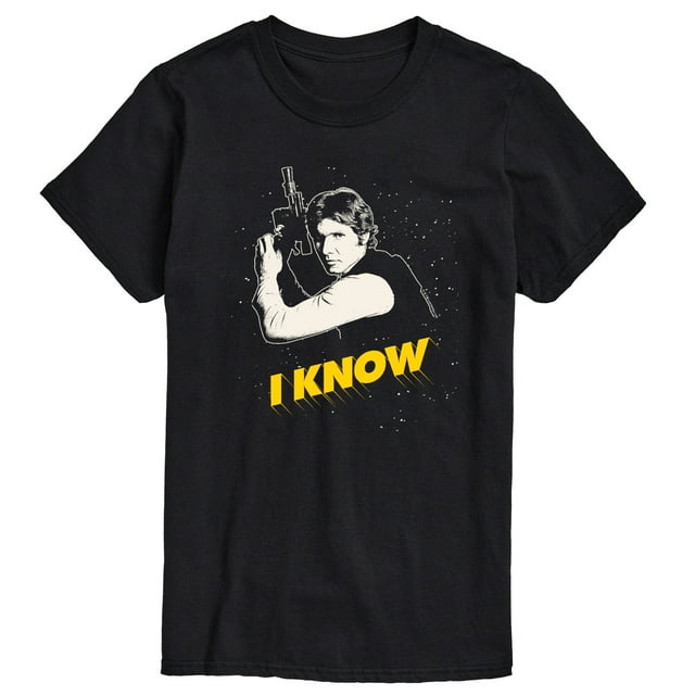 Star Wars - Valentine Han Solo I Know - Men's Short Sleeve Graphic T-Shirt