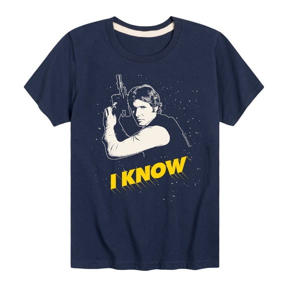 Star Wars - Valentine Han Solo I Know - Toddler And Youth Short Sleeve Graphic T-Shirt