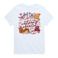 thumbnail image 1 of Star Wars - Valentine Logo Scribbly - Toddler And Youth Short Sleeve Graphic T-Shirt, 1 of 5