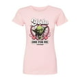 thumbnail image 1 of Star Wars - Valentine Yoda One For Me - Juniors Fitted Graphic T-Shirt, 1 of 4