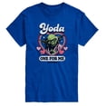thumbnail image 1 of Star Wars - Valentine Yoda One For Me - Men's Short Sleeve Graphic T-Shirt, 1 of 5